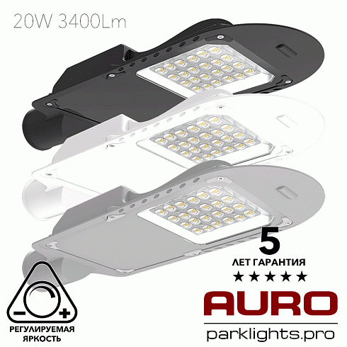 Уличный светодиодный светильник AURO-STREET-C1-20