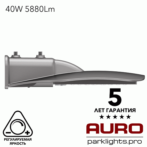 Уличный светодиодный светильник AURO-STREET-C2-40